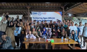 Kemitraan Kuat untuk Layanan Hebat: Gathering BRI BO Kalimalang bersama Agen BRILink. Foto : viralsumsel.com