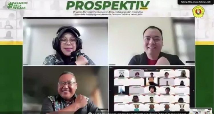 Lebih dari 4.500 Mahasiswa UPN Veteran Jakarta Belajar Berpikir Kritis di Era AI. Foto: viralsumsel.com