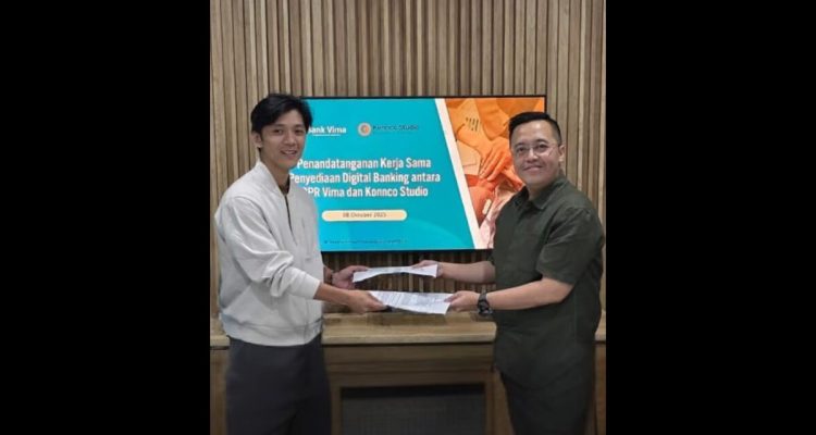 Masa Depan Digital BPR Tiba- BPR Vima & Konnco Studio Bersinergi dalam Pengembangan Digital Banking. Foto: Viralsumsel.com