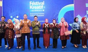 PKK Palembang Dukung Penuh Ekonomi Kreatif di Festival Kreatif Sriwijaya