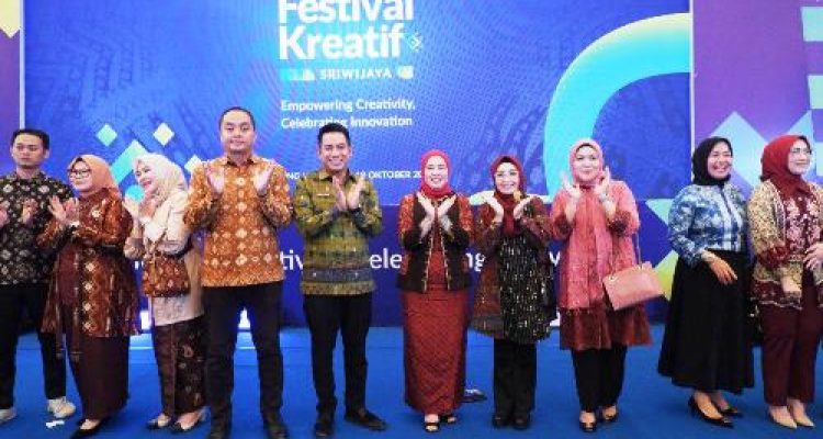 PKK Palembang Dukung Penuh Ekonomi Kreatif di Festival Kreatif Sriwijaya