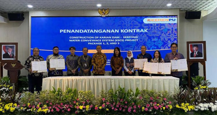 PTPP Dukung Ketahanan Air Nasional Lewat Proyek Karian–Serpong Paket 2. Foto: viralsumsel.com
