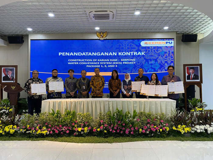PTPP Dukung Ketahanan Air Nasional Lewat Proyek Karian–Serpong Paket 2. Foto: viralsumsel.com