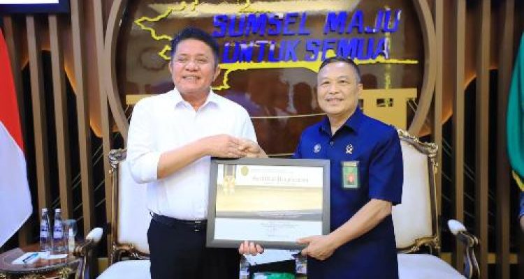 Herman Deru Raih Penghargaan Dirjen Badilag MA RI, Pertama di Indonesia Lakukan MoU Serentak dengan Pengadilan Agama