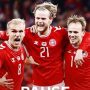 Denmark Taklukkan Yunani 3-1, Hojlund Bersinar, Damsgaard Pastikan Dominasi di Grup C