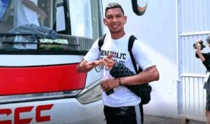 Valentino Telaubun Sedih Tak Bisa Bela Sriwijaya FC Lawan PSPS Pekanbaru