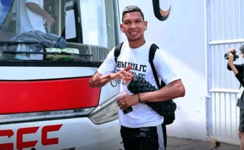 Valentino Telaubun Sedih Tak Bisa Bela Sriwijaya FC Lawan PSPS Pekanbaru