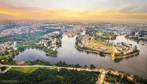 Vasanta Group Perkenalkan Shila Laketown, Kawasan Tepi Danau Modern dengan Prospek Investasi Menjanjikan. Sumber : viralsumsel.com