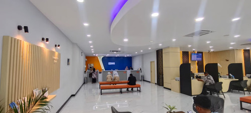 Wajah baru BRI Branch Office Cut Mutiah. Foto : viralsumsel.com