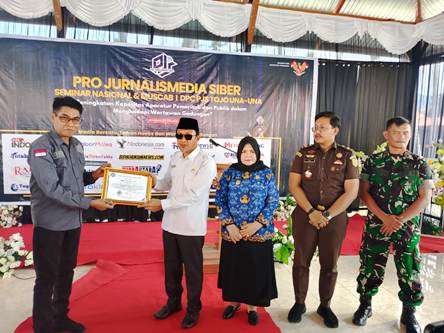 Bupati Touna Sulteng Hadiri Muscab I PJS, Dukung UKW Digelar di Pulau Wisata Togian