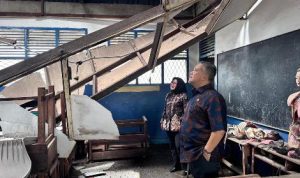 Baru Seminggu Menjabat, Kadisdik Palembang Gercep Tinjau SD Ambruk