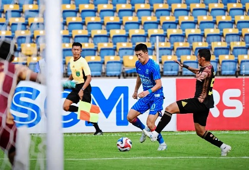 Sriwijaya FC Kalah Lagi! PSPS Pekanbaru Tundukkan Laskar Wong Kito Lewat Gol Dramatis Reyhan Firdaus
