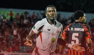 Neville Mbanwei Bawa Deltras FC Bungkam Persipura 2-0 di Gelora Delta