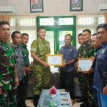 PJS Anugerahkan Penghargaan untuk Dandim 0403/OKU Letkol Arh Yusuf Winarno atas Dedikasi Jaga Kondusivitas Wilayah
