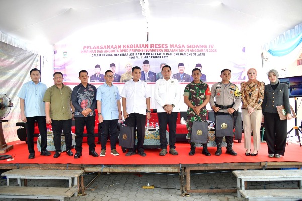 DPRD Sumsel Dapil V Serap Aspirasi Masyarakat OKU Selatan, Fokus Infrastruktur dan Ekonomi Rakyat