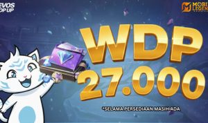 Weekly Diamond Pass Hanya Rp27.000 di EVOS Top Up Setiap Senin–Kamis. Foto: viralsumsel.com