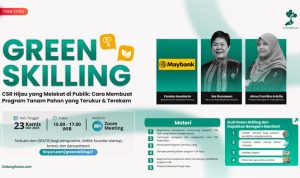 Green Skilling #27 Bahas Strategi CSR Hijau yang Melekat di Publik. Foto: viralsumsel.com Green Skilling #27 Bahas Strategi CSR Hijau yang Melekat di Publik. Foto: viralsumsel.com