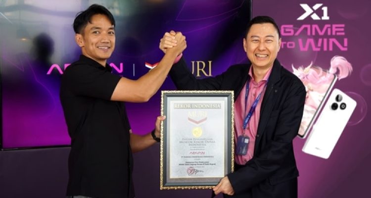 ADVAN Pecahkan Rekor MURI, Tampilkan Studio Bergerak di Super Brand Day TikTok Shop. Sumber : viralsumsel.com