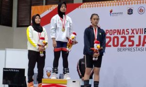 Angkat Besi Lifter Muda Sumsel, Melisa Trisnawati, Sumbang Medali Perunggu di Popnas XVII Jakarta