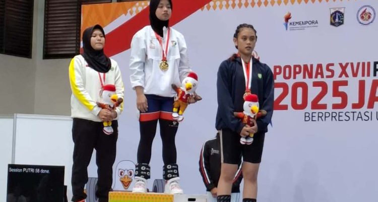 Lifter Muda Sumsel, Melisa Trisnawati, Sumbang Medali Perunggu di Popnas XVII Jakarta