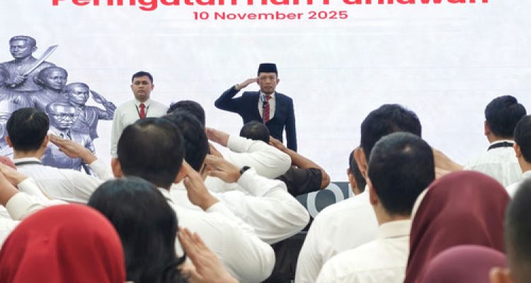 BRI Gelar Upacara Peringatan Hari Pahlawan 2025. Foto : viralsumsel.com