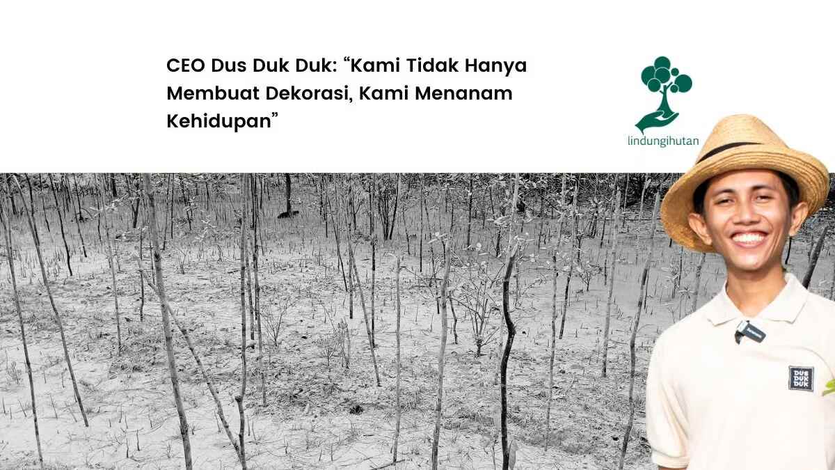 Bukan Sekadar CSR Mengapa Dus Duk Duk Percaya pada LindungiHutan. Foto: viralsumsel.com