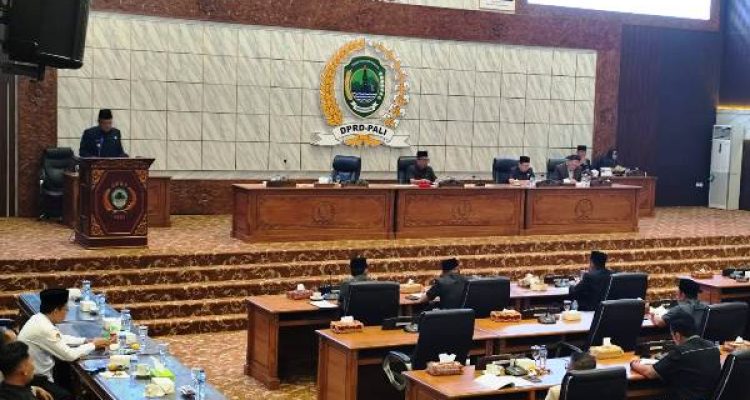 Wakil Bupati PALI Sampaikan Jawaban atas Pandangan Fraksi DPRD Terkait Raperda APBD 2026