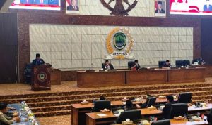 DPRD-PALI-Paripurna-1 Rapat Paripurna Ke-14 DPRD PALI Bahas Pandangan Fraksi-Fraksi Terhadap Raperda APBD Tahun Anggaran 2026