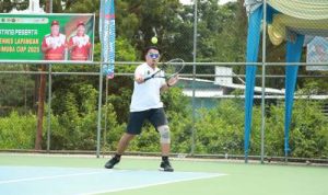 Turnamen Tenis Dandim 0401/Muba Cup 2025 Resmi Bergulir, Ratusan Peserta Padati Lapangan Randik Sekayu
