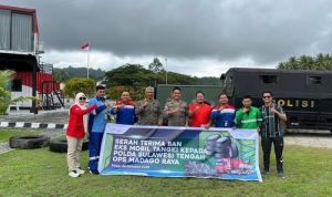 Elnusa Petrofin Lanjutkan Cegah Abrasi dengan Hibah 367 Ban Eks Mobil Tangki ke Polda Sulteng. Sumber : viralsumsel.com Elnusa Petrofin Lanjutkan Cegah Abrasi dengan Hibah 367 Ban Eks Mobil Tangki ke Polda Sulteng. Sumber : viralsumsel.com