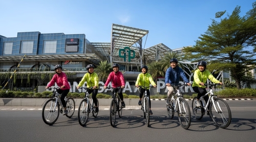 GALAXY IN MOTION: Weekend Seru Bareng Komunitas di Grand Galaxy Park. Sumber : viralsumsel.com