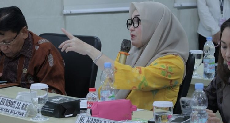 Senator Hj Eva Susanti Minta KKP dan PT Perindo Bersinergi Majukan Perikanan Banyuasin