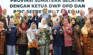 Feby Deru Ajak DWP OPD Sumsel Lebih Aktif dan Solid Jalankan Program Organisasi