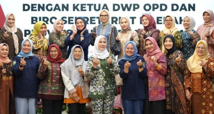 Feby Deru Ajak DWP OPD Sumsel Lebih Aktif dan Solid Jalankan Program Organisasi