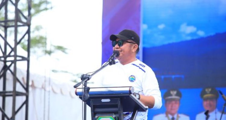 Ribuan Peserta Ramaikan SRGF di Danau Ranau, Gubernur Herman Deru Apresiasi Antusiasme Publik