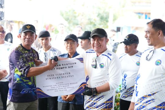 Gubernur Herman Deru Gelontorkan Bantuan Rp 57,1 Miliar untuk Percepat Pemerataan Pembangunan 2.856 Desa Se-Sumsel