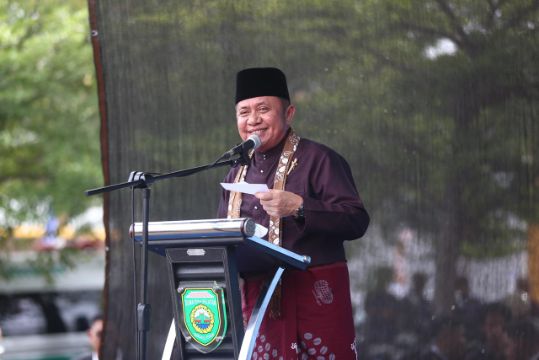 Gubernur Herman Deru Buka Gebyar UMKM dan Job Fair Membara 2025 di Muara Enim