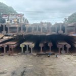 KAI Logistik Distribusi 1.350 Ton Rel. Foto : viralsumsel.com