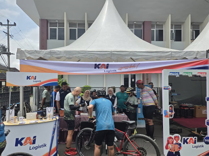 KAI Logistik Dukung Purwokerto Velora 2025. Foto : viralsumsel.com