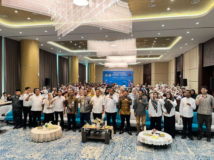 Kolaborasi Telkom AI Connect, BSI, dan Dispora Dorong Transformasi Digital UMKM Banda Aceh. Foto : viralsumsel.com