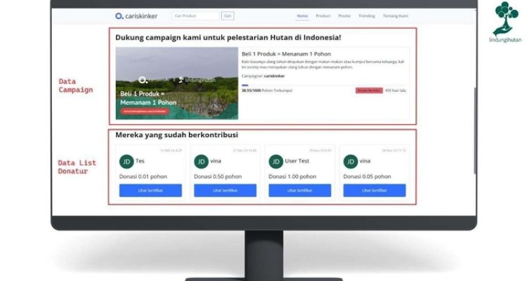 LindungiHutan Hadirkan Inovasi Teknologi, 4 API Integration. Foto: viralsumsel.com