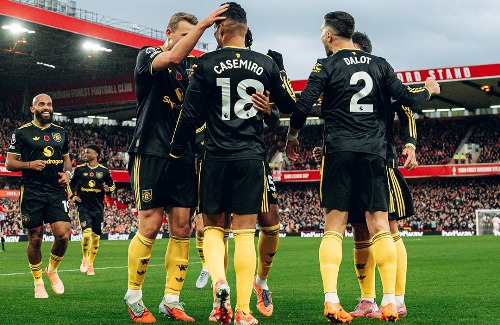 Dua Kali Unggul, Dua Kali Disamakan! Manchester United Gagal Menang di Kandang Nottingham