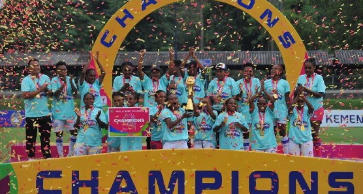 Papua Pegunungan Pertahankan Gelar Juara Piala Pertiwi 2025, Taklukkan Jawa Barat 1-0 di Final