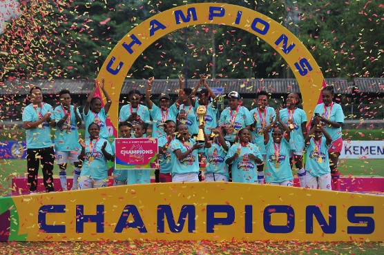 Papua Pegunungan Pertahankan Gelar Juara Piala Pertiwi 2025, Taklukkan Jawa Barat 1-0 di Final