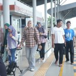 KAI Sumut kenalkan Program Railpoin KAI untuk Pelanggan Setia. Foto: viralsumsel.com