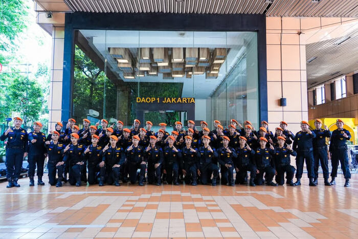 Polsuska Daop 1 Jakarta. Foto: Viralsumsel.com