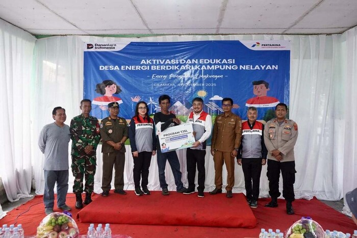 Program Desa Energi Berdikari (DEB) Pertamina New & Renewable Energy (Pertamina NRE). Foto: viralsumsel.com
