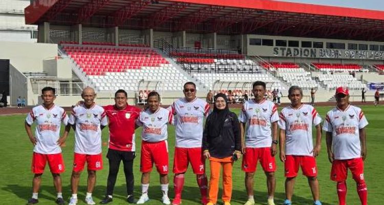 Bangga! Tim Walking Football Sumsel Wakili Indonesia ke Ajang Internasional di Bali