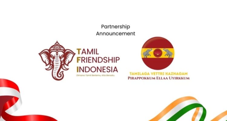 TFI - Tamil Friendship Indonesia Digandeng TVK - Tamilaga Vettri Kazhagam Partai Aktor Thalapathy Vijay. Sumber : viralsumsel.com