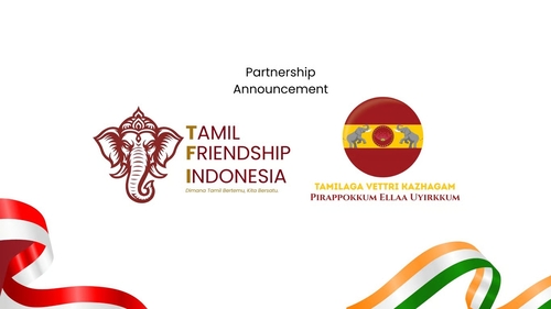 TFI - Tamil Friendship Indonesia Digandeng TVK - Tamilaga Vettri Kazhagam Partai Aktor Thalapathy Vijay. Sumber : viralsumsel.com